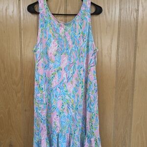 Unicorn of the Sea pattern Lilly Pulitzer dress